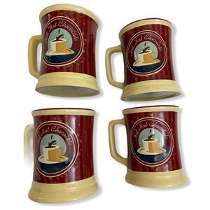 The Polar Express Train Ride Hot Chocolate 4pc. Mug Set